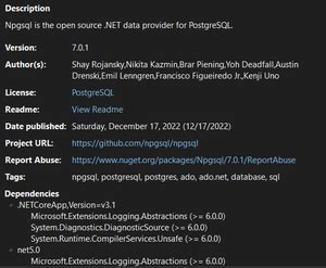 ngsql|install npgsql windows 10.